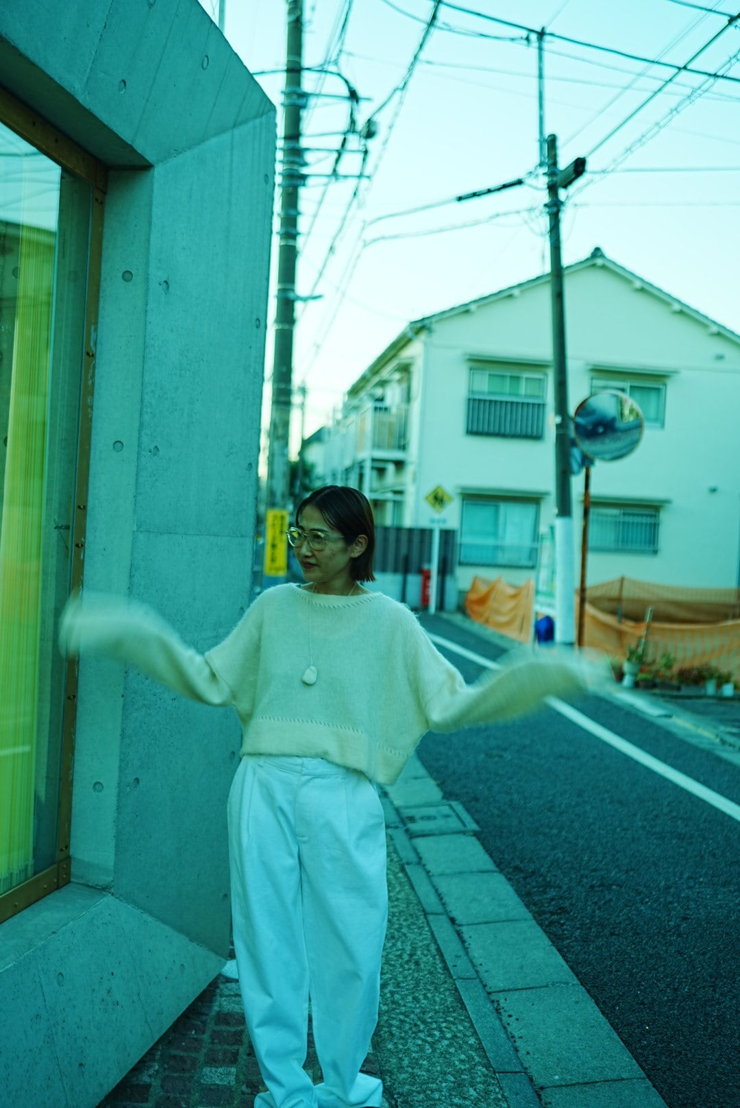WOMEN　TOO　pants     BACKY White