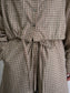 WOMEN　oll/オール　slow check double waist pants