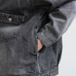 MEN　Graphpaper　Selvage Denim Jacket　BLACK_LIGHT FADE