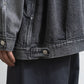 MEN　Graphpaper　Selvage Denim Jacket　BLACK_LIGHT FADE