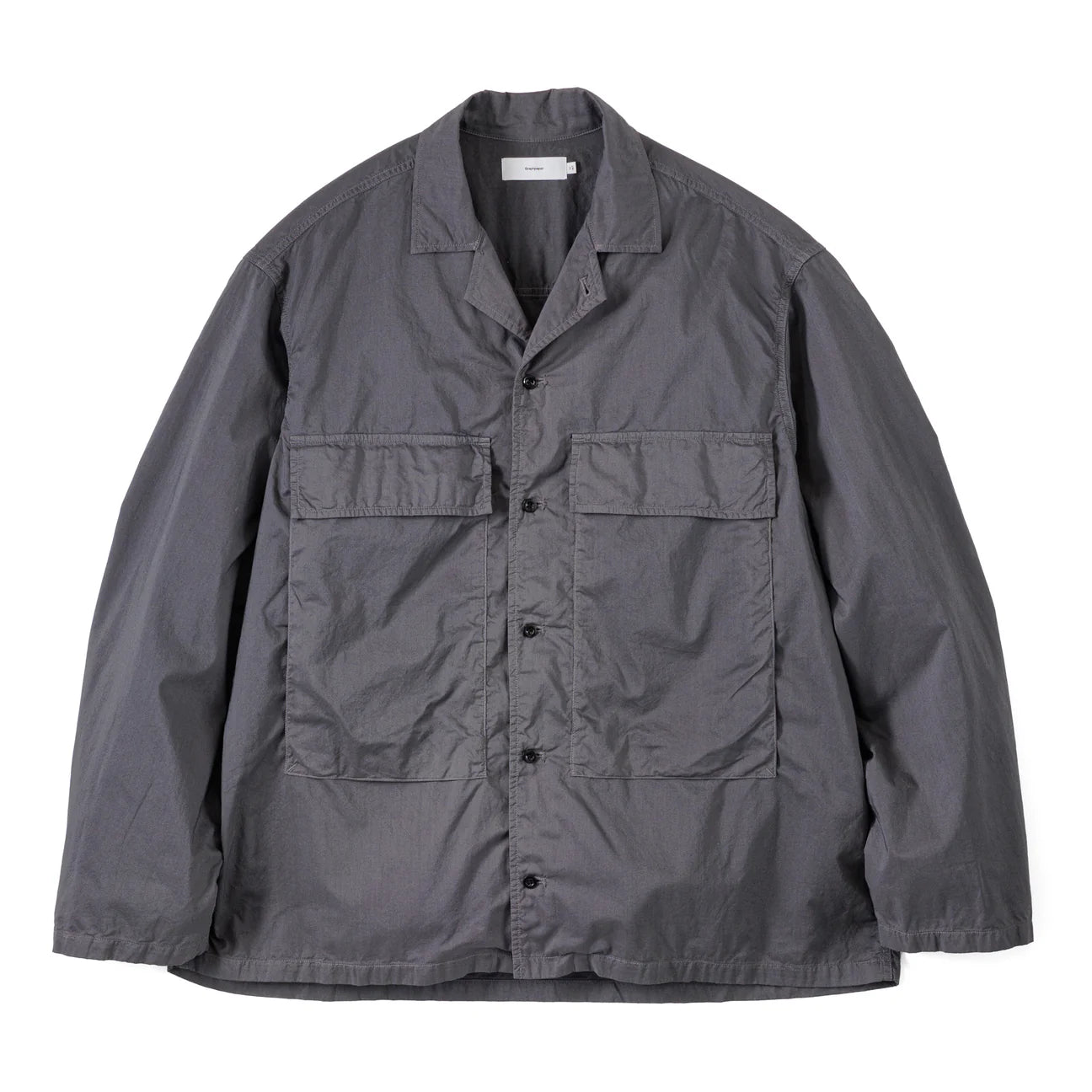 MEN　Graphpaper　Garment Dyed Typewriter Fatigue Shirt