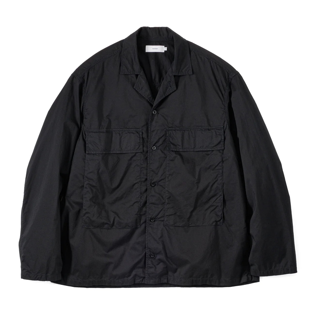 MEN　Graphpaper　Garment Dyed Typewriter Fatigue Shirt
