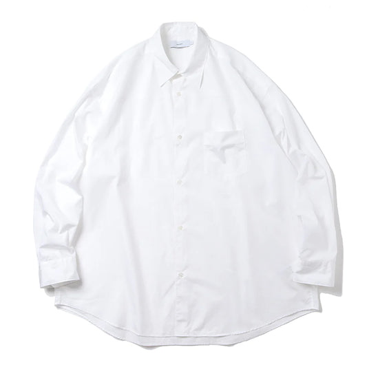 MEN　Graphpaper Broad Regular Collar Oversized Shirt