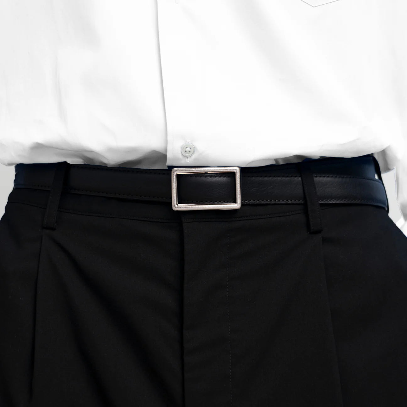 グラフペーパー Holeless Classic Narrow Belt MEN/WOMEN Graphpaper Holeless Classic Narrow Belt – _COMES
