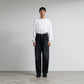 MEN　Graphpaper　Selvage Denim Two Tuck Tapered Pants  BLACK_DARK FADE