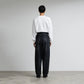 MEN　Graphpaper　Selvage Denim Two Tuck Tapered Pants  BLACK_DARK FADE