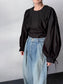 WOMEN　VIOLETTE ROOM　COTTON LINEN SHORT TOPS