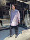 WOMEN　TOO　PYJAMA bamboo purple